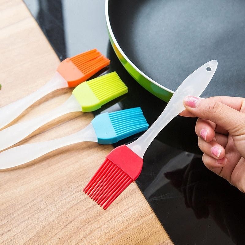 Set de brochas de silicona Nova Home para repostería y barbacoa, resistentes al calor y fáciles de limpiar