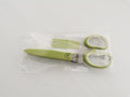 Tijeras para hierbas Nova Home de 5 hojas de acero inoxidable con mangos verdes en su empaque protector original